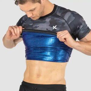 NWOT Kewlio Camo Heat Trapping Sauna T-Shirt